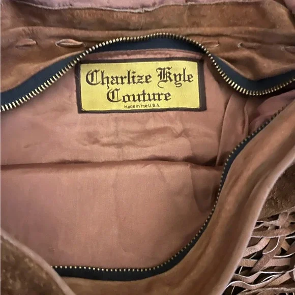 Charlize Kyle Couture Vintage Fringe Bag - Picture 4 of 15